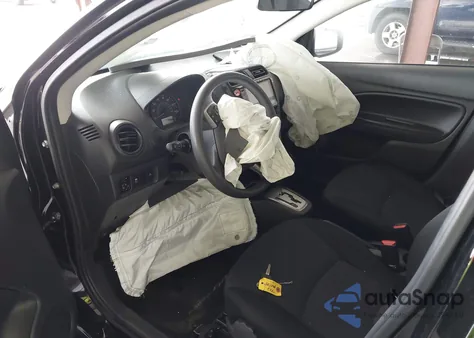 2024 Mitsubishi Mirage Black Edition/Es/Le z USA, uszkodzony, nr VIN ML32FUFJ9RHF17655